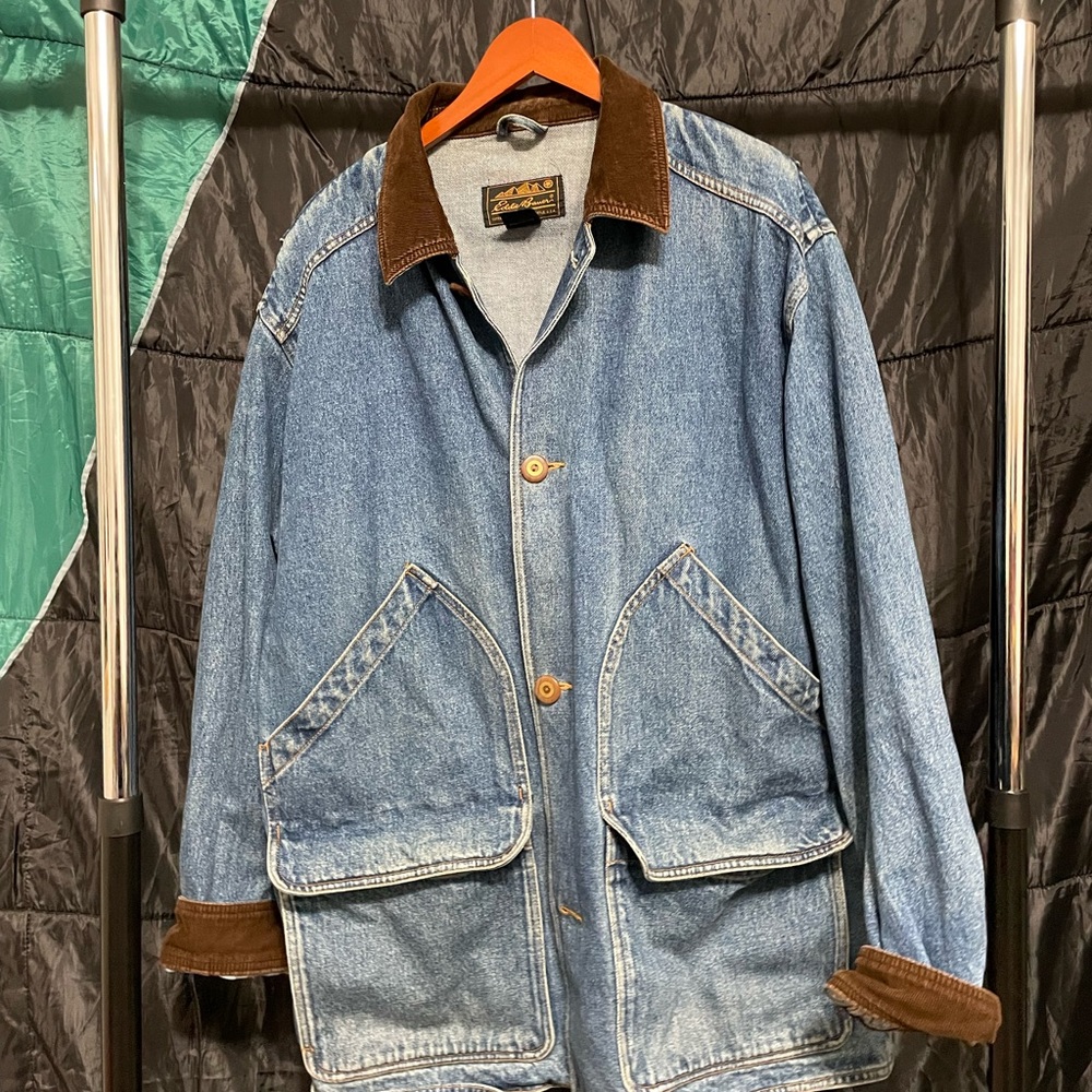 Eddie Bauer Vintage Denim Coat